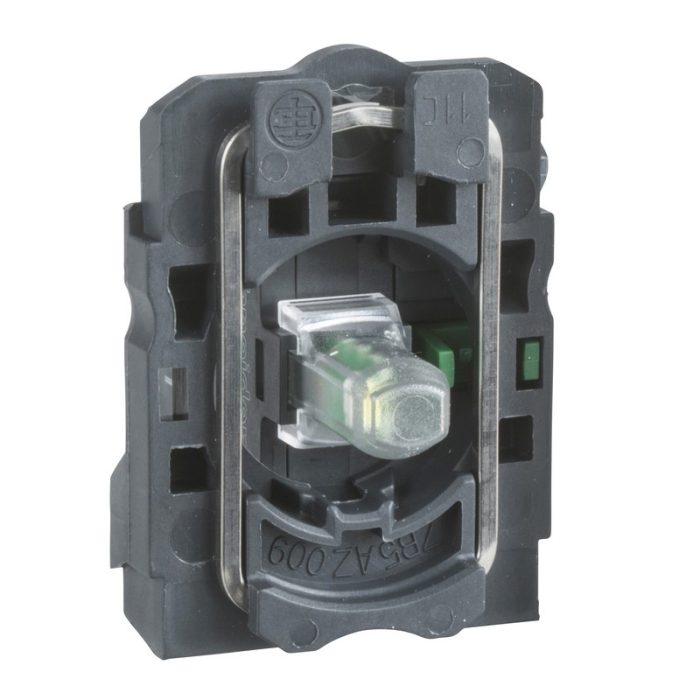 施耐德电气 黄色带灯底座24V AC/DC+1NO触点模块；ZB5AW0B51C；台 - 图片 1