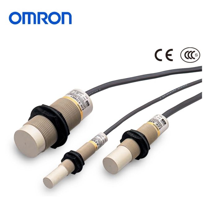 欧姆龙 通用螺纹切削式静电容量型接近传感器；E2K-X4ME1 5M；个 - 图片 1