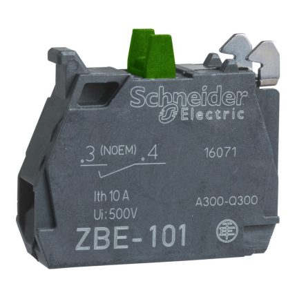 施耐德电气 触点模块 1NO；ZBE101；台
